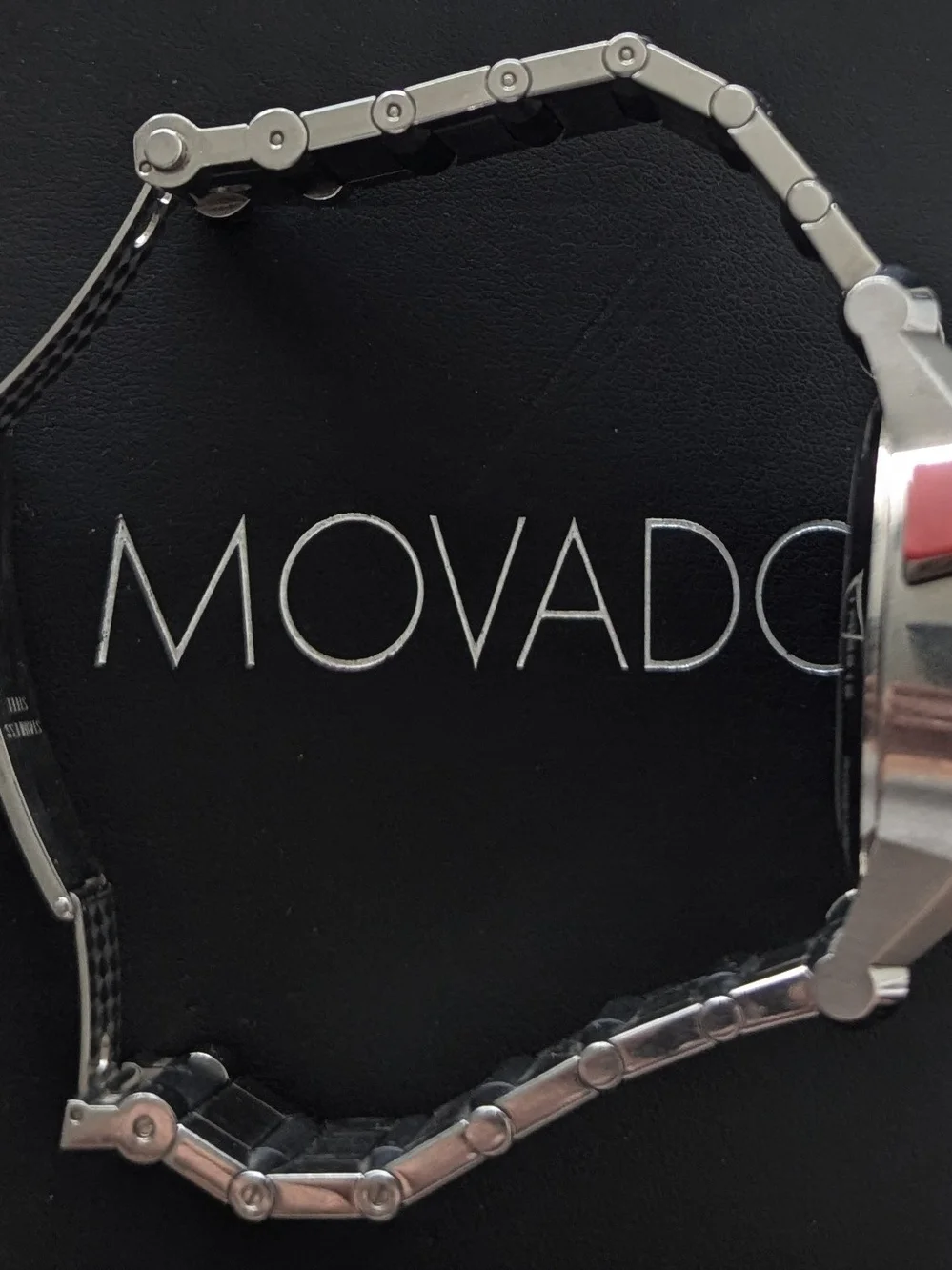 Movado Watch Mens Automatic RED LABEL VIZIO $5995